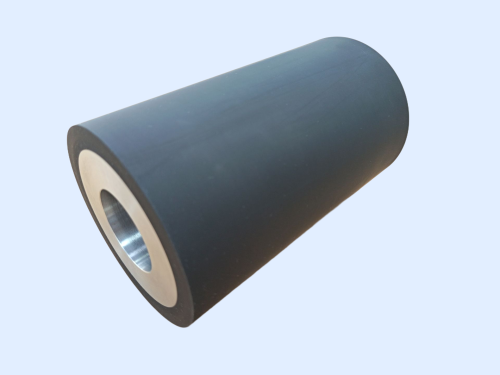 Custom aluminum parts with rubber protection