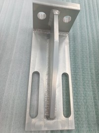 CNC machining with welding processing