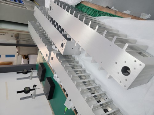 CNC A6061 part with White anodization